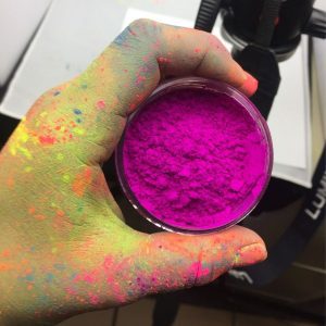 Producto pigmentos fluorescentes Serie Eco Quimicoplásticos