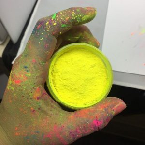 Producto pigmentos y colorantes fluorescentes en polvo a/ax Quimicoplásticos